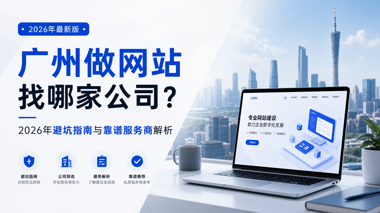 广州做网站找哪家公司？2026年避坑指南与靠谱服务商解析